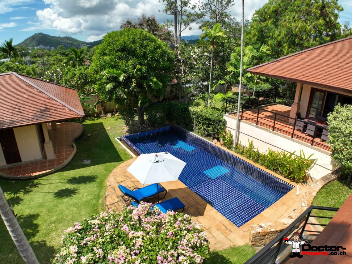 3 Bedroom Garden Villa with Pool in Choeng Mon, Koh Samui – For Sale